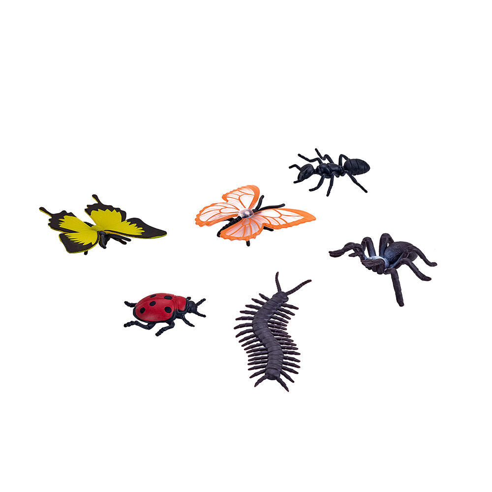 2x 12pc Mojo Insects & Spiders Animals Kids Fun Playset Toy 3y+ Assorted