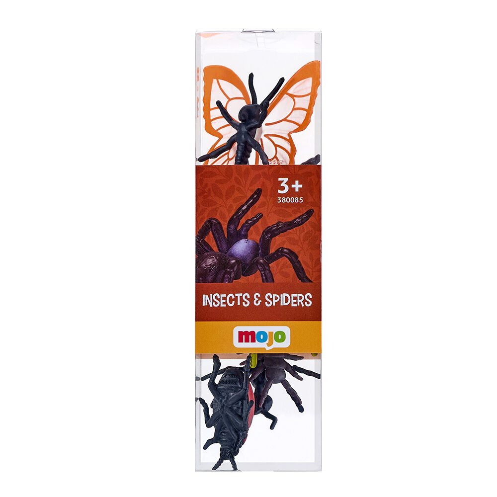 12pc Mojo Insects & Spiders Animals Kids Fun Playset Toy 3y+ Assorted