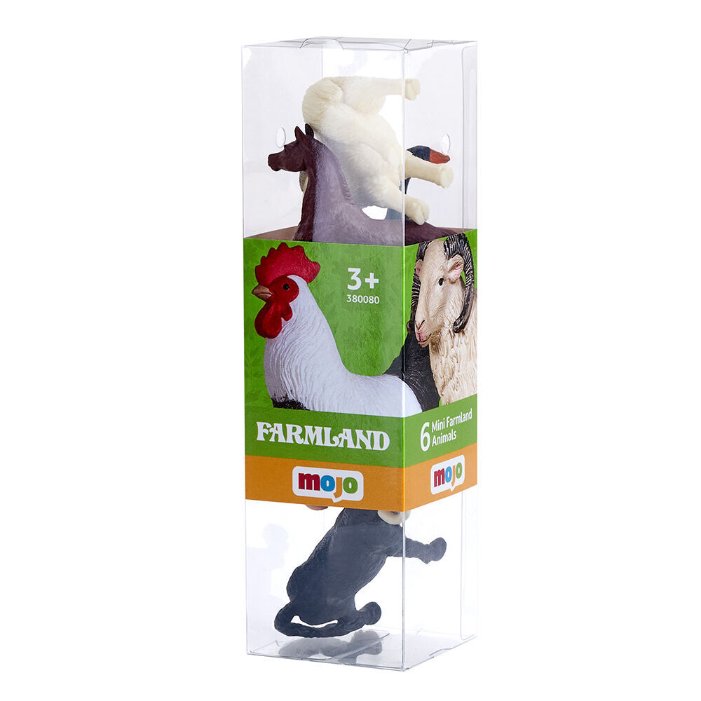 2x 6pc Mojo Farm Figure Kids Playset Toy 3y+ Assorted