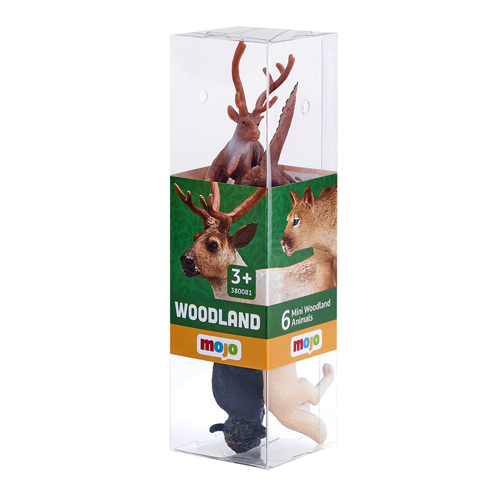 6pc Mojo Woodland Figure Kids Playset Toy 3y+ Assorted