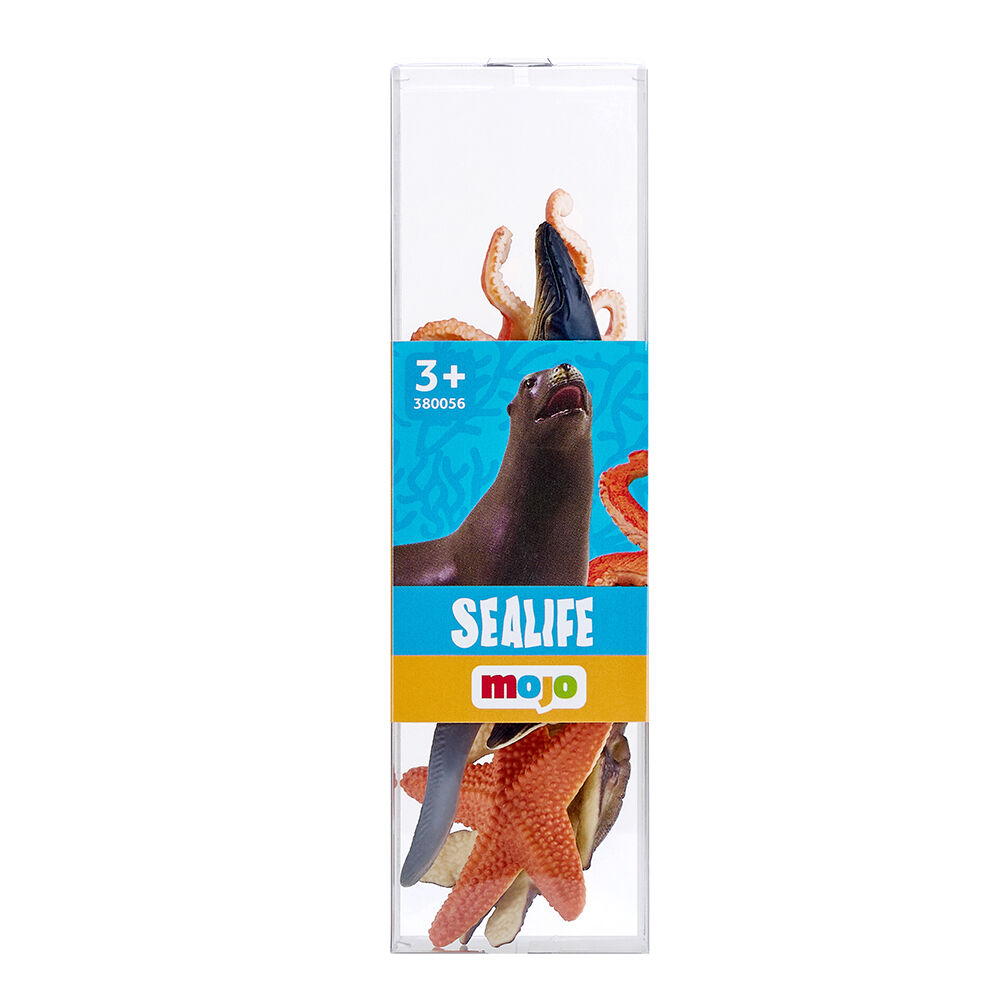 6pc Mojo Sea Life Figure Kids Playset Toy 3y+ Assorted