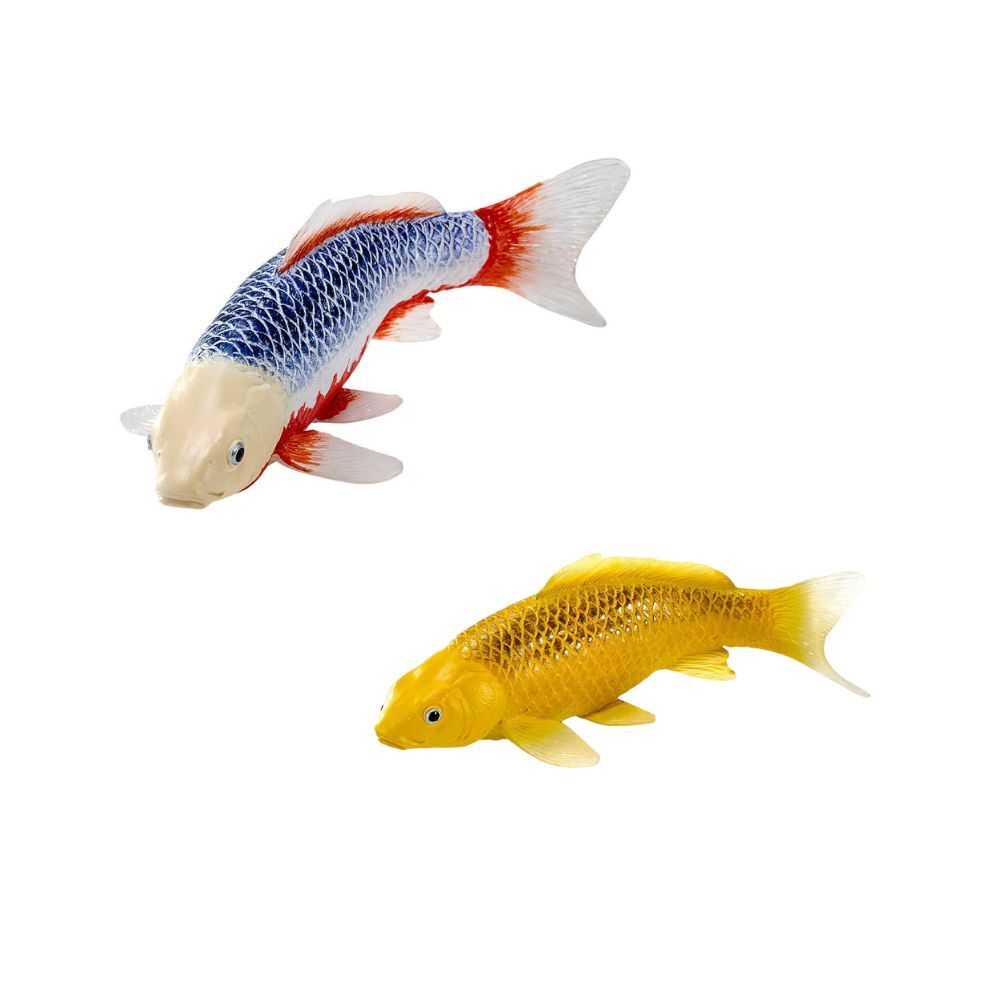 Mojo Koi Carp Asagi Koi/Tancho Koi 2025 Figurine Decor Combo Set
