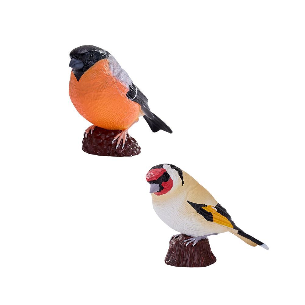 Mojo Bullfinch/European Goldfinch 2025 Figurine Bird Sculpture Combo Set