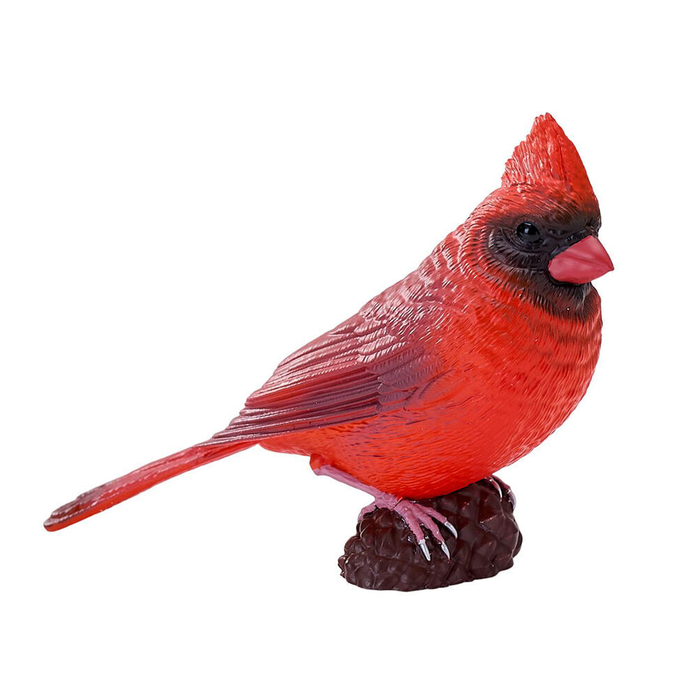 2PK Mojo Red Cardinal 2025 Figurine Bird Sculpture - Red