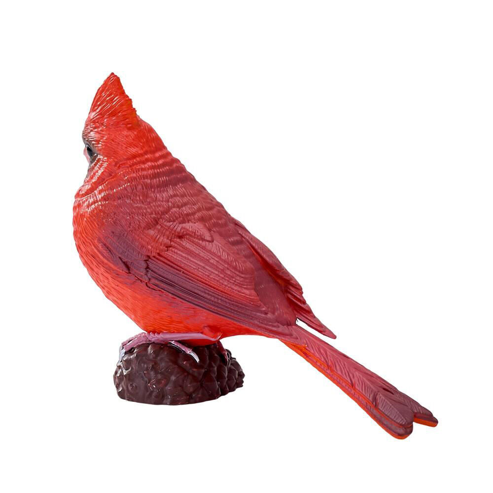 2PK Mojo Red Cardinal 2025 Figurine Bird Sculpture - Red