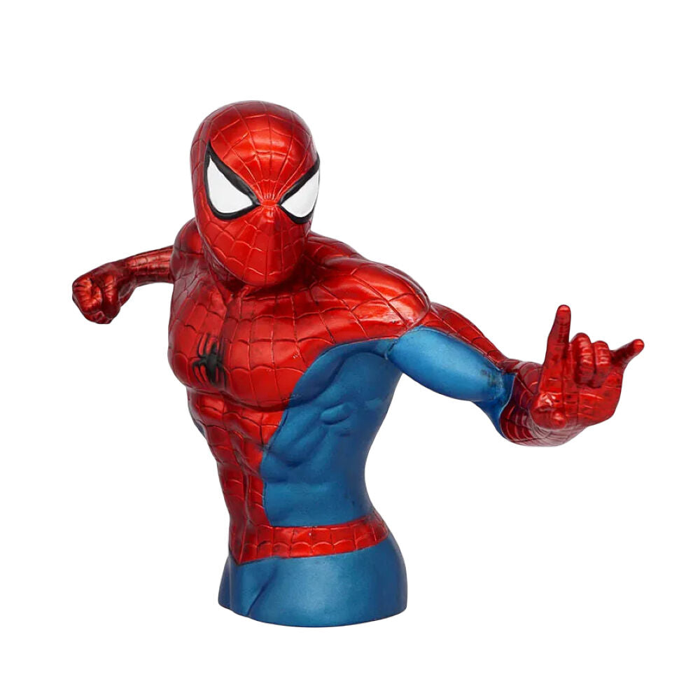 The Amazing Spider-Man Spider-Man Bust Bank Organiser