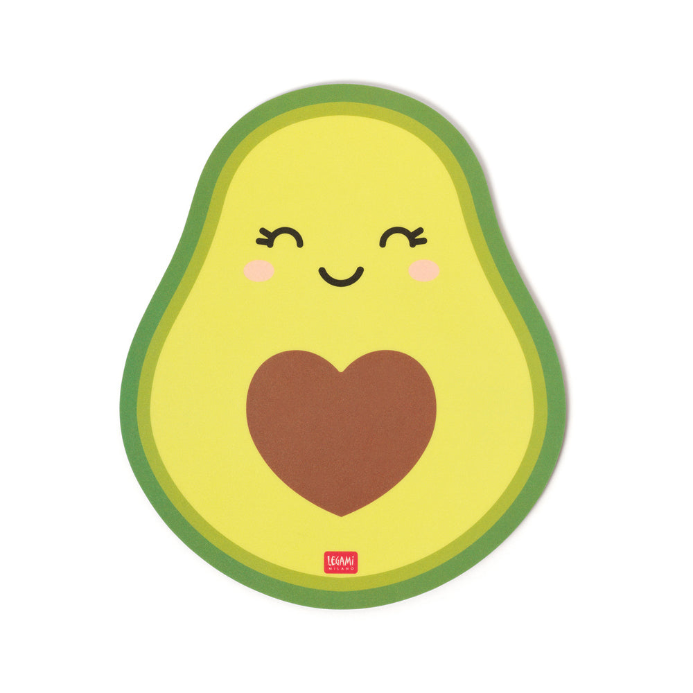 2PK Legami PVC Mousepad Anti-Slip Mouse Mat Pad - Avocado