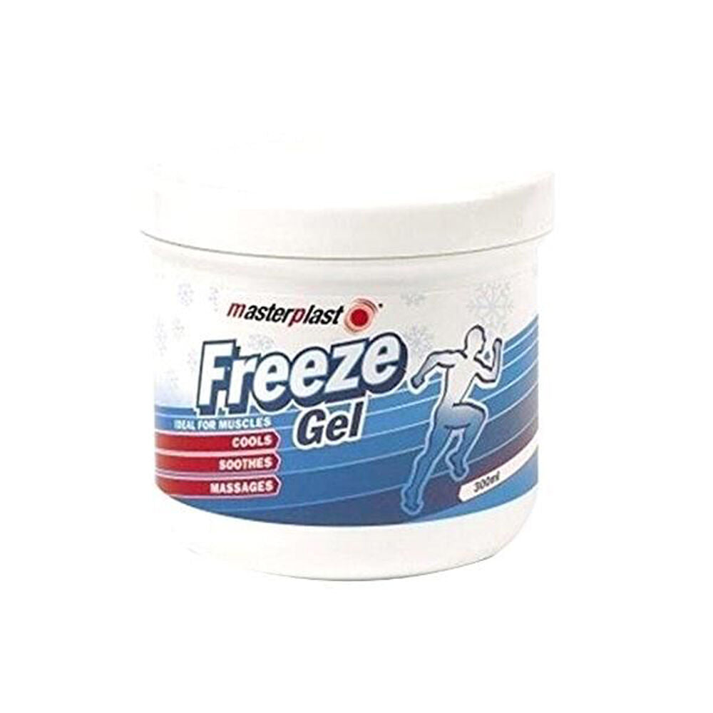 6PK Masterplast Freeze Massage Muscle Relief Cooling Gel 200ml