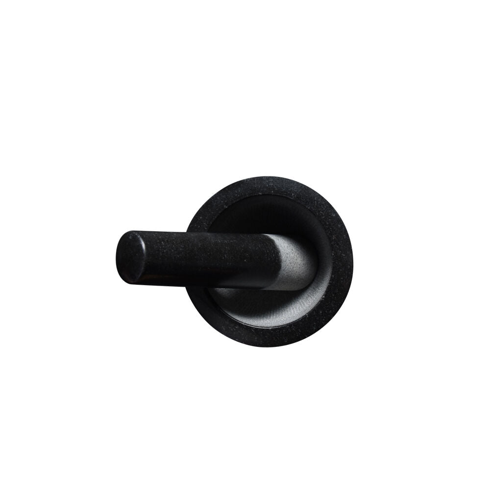 Brunswick Bakers Mortal and Pestle Food Processor Set 12cm Black Granite Stone