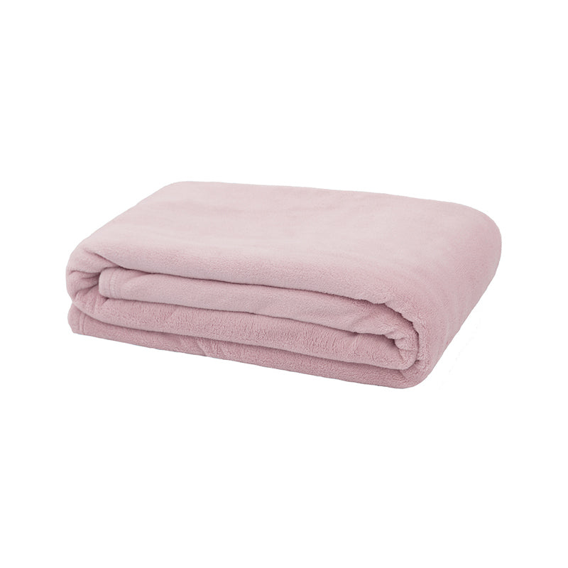 Bambury Decorative Ultra Soft Microplush Throw Rug Blush Home Decor