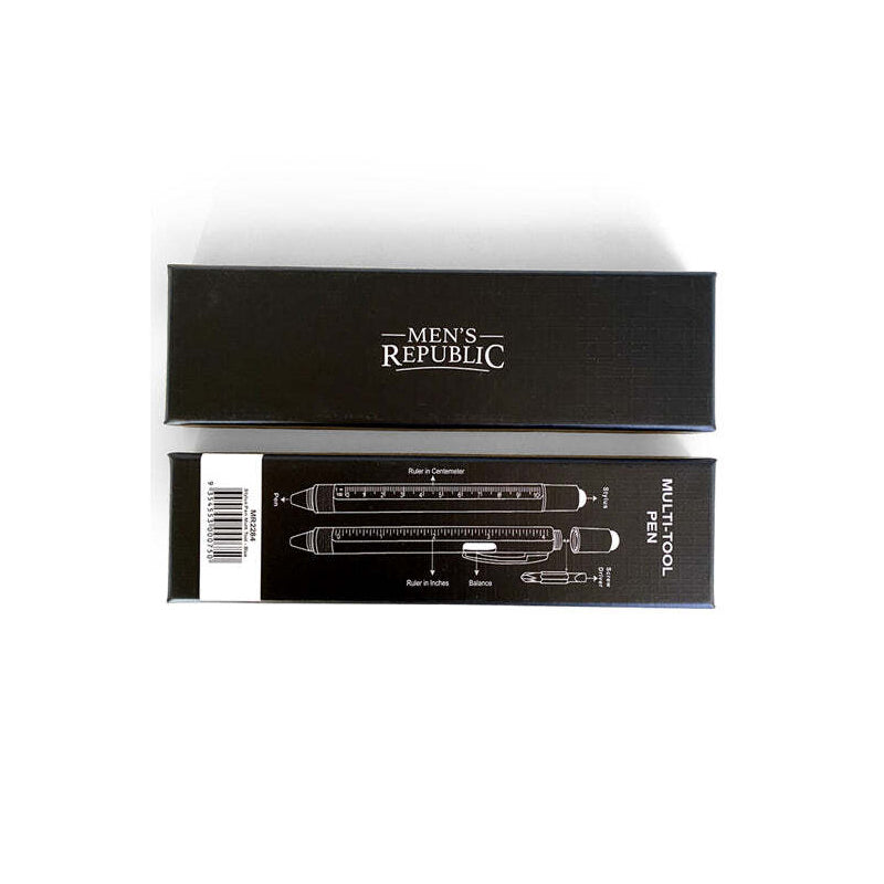 Men's Republic Stylus Pen Pocket Multi Tool 9-in-1 functions