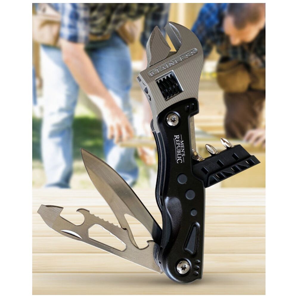 Men's Republic Multi Function Multi Tool Wrench 10 In 1 Set