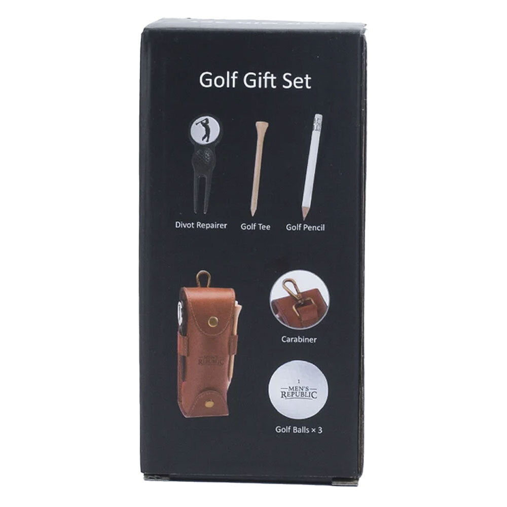 Men's Republic Golf Pouch, Balls and Accesssories Set