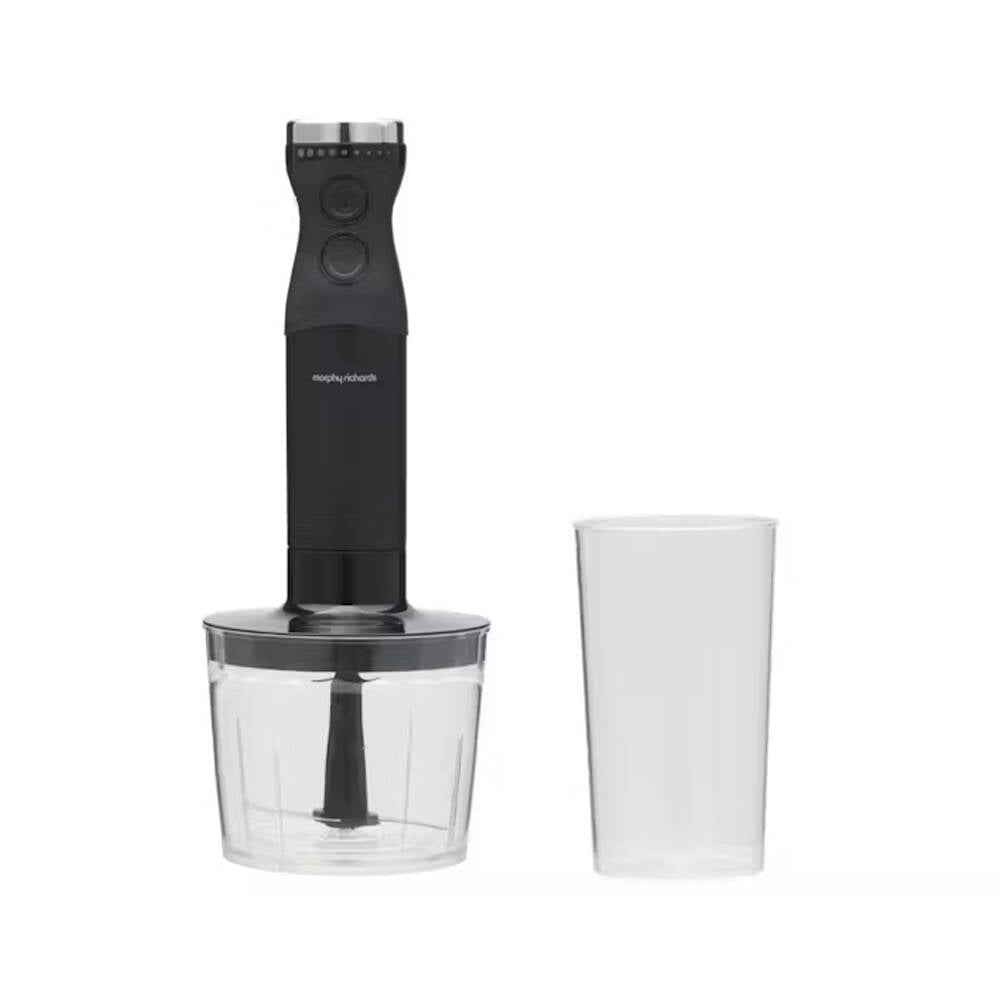 Morphy Richards Electric Hand Held Stick Blender Set Black 800W
