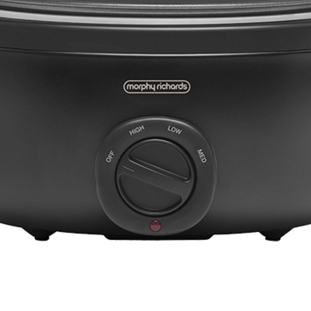 Morphy Richards 6.5L Sear & Stew Slow Cooker - Matte Black
