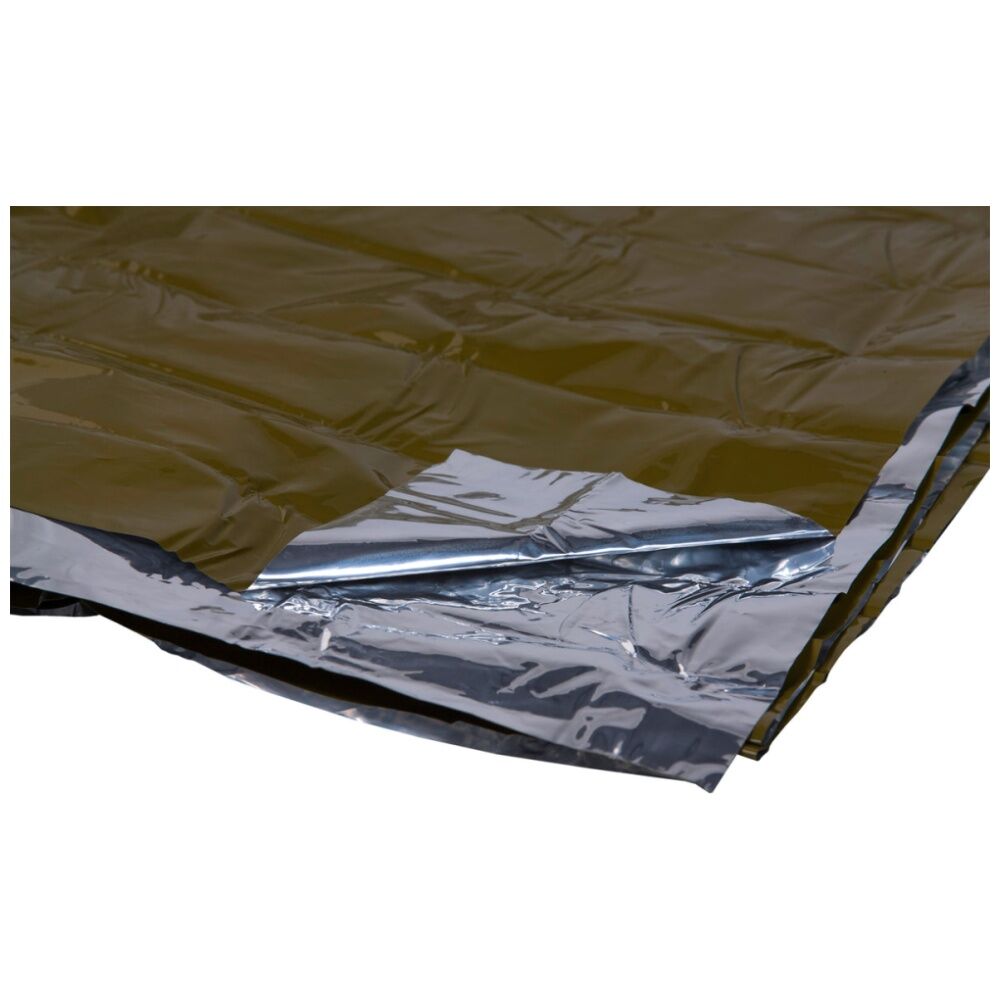 SOL Heavy Duty Emergency Blanket Waterproof Reflects 90 Percent 147x249cm