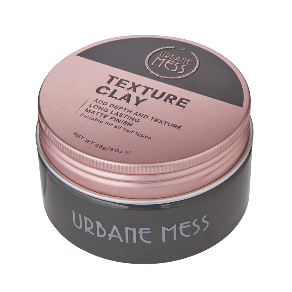 3PK Urbane Mess Texture Clay 85G Hair Care/Styling Gel