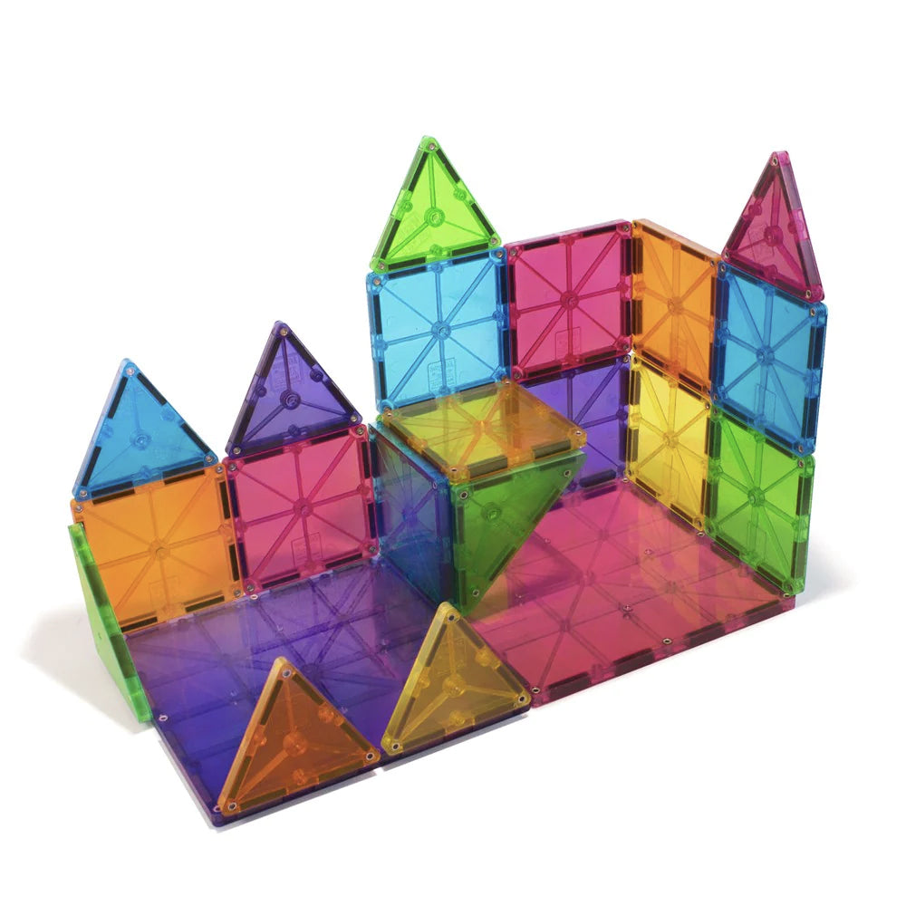 32pc Magna-Tiles Classic Kids/Childrens Magnetic Construction Toy Set 3y+
