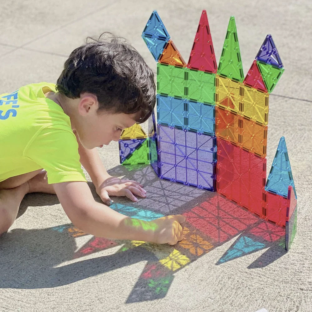 32pc Magna-Tiles Classic Kids/Childrens Magnetic Construction Toy Set 3y+
