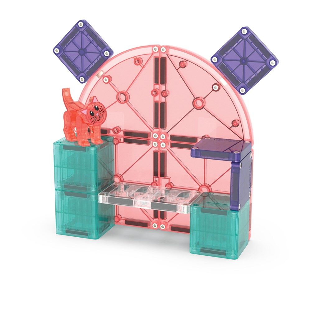 13pc Magna-Tiles Children's Cat Tree Magnetic Building Set 3Y+