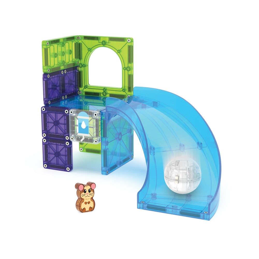 13pc Magna-Tiles Children's Hamster Ball Magnetic Building Set 3Y+