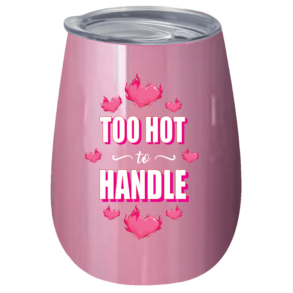 2PK Too Hot To Handle 360ml S/S Vacuum Insulated Tumbler Double Walled Mug