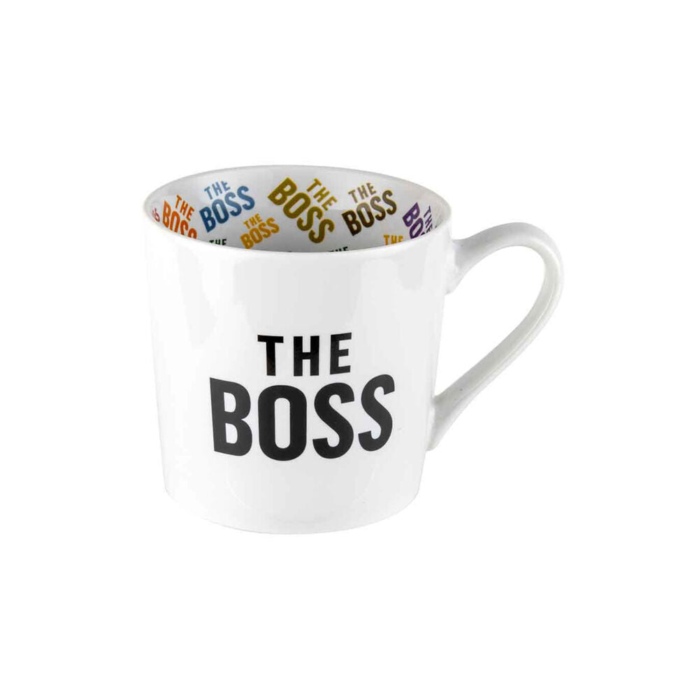 2PK LMD New Bone China The Boss - Beautiful On The Inside Mug 400ml