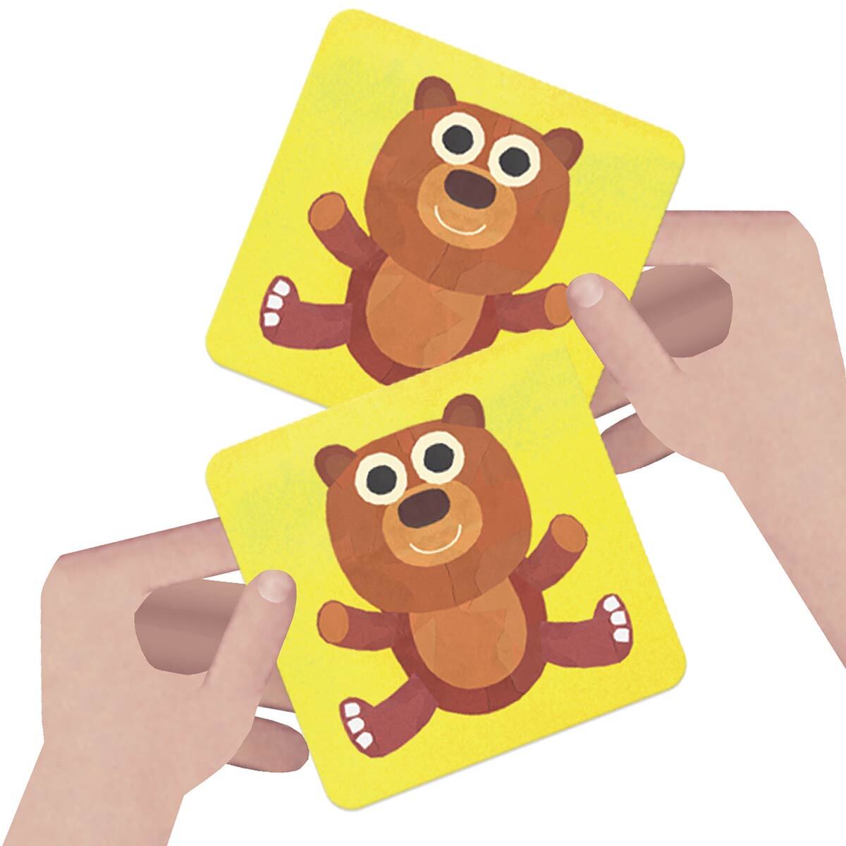 48pc Headu Baby Memo Chunky Cardboard Tiles Kids Memory Game 2-5y