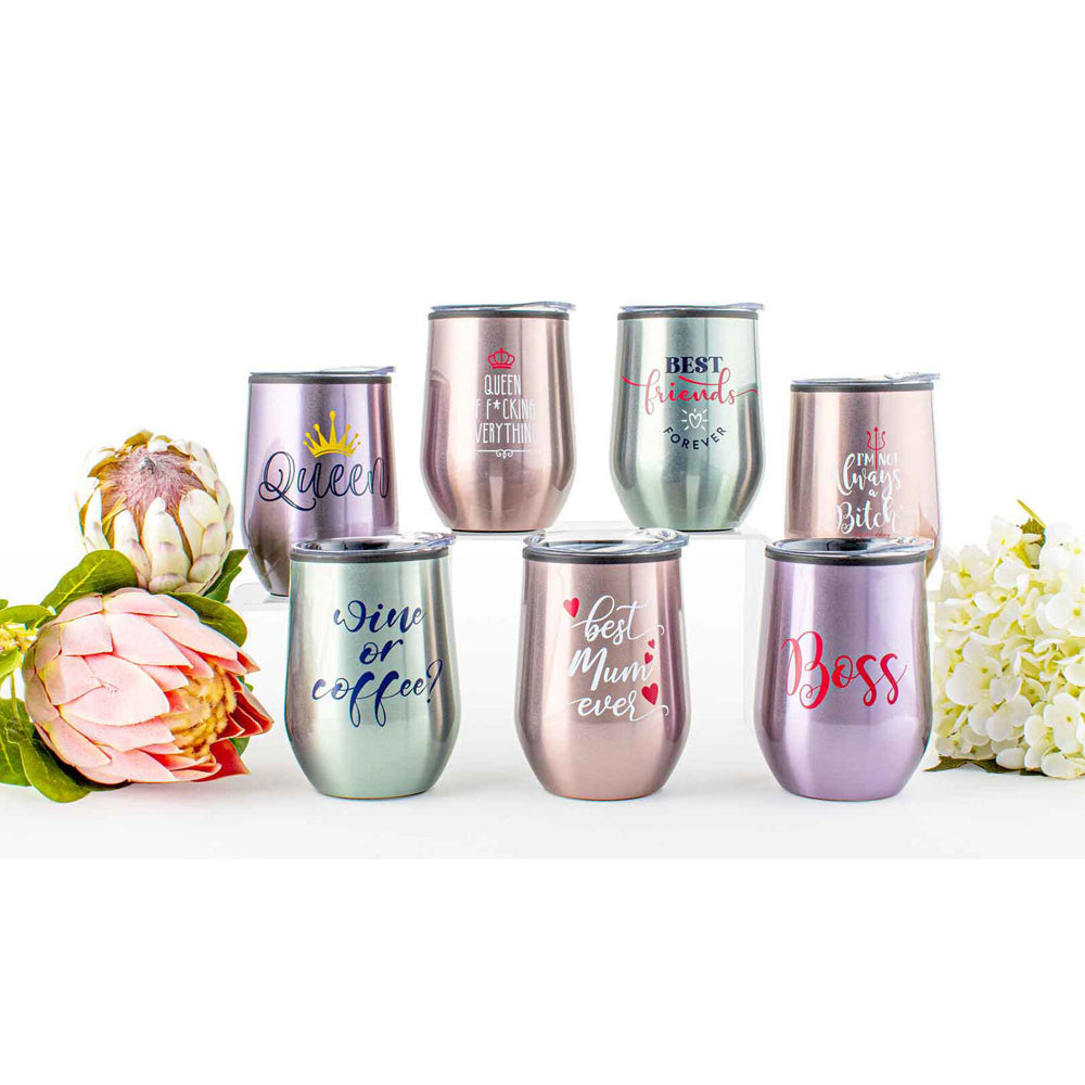 2PK Im Not Always A B*tch 360ml S/S Vacuum Insulated Tumbler Double Walled Mug