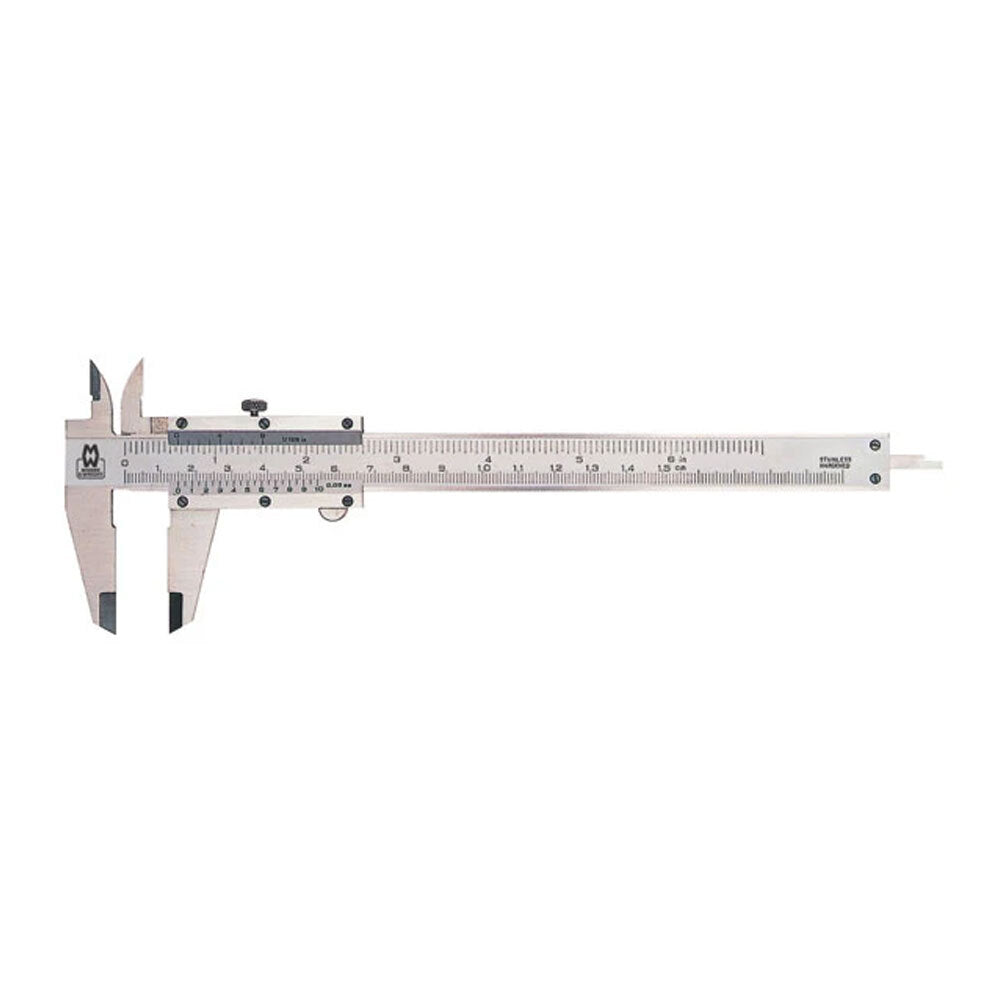 Moore & Wright Workshop Vernier Caliper 100 Series 0-200mm - Silver