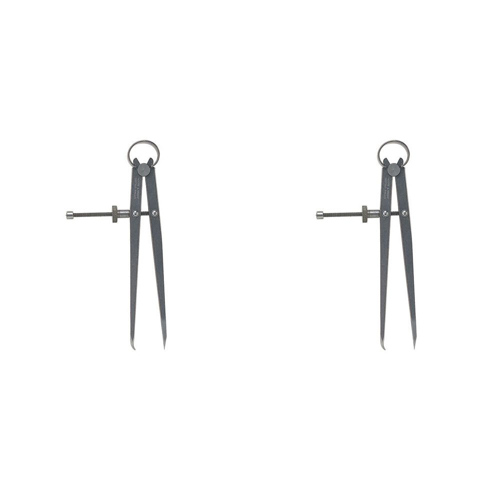 2PK Moore & Wright Steel Caliper Jenny Spring Joint Tool Hermaphrodite150mm