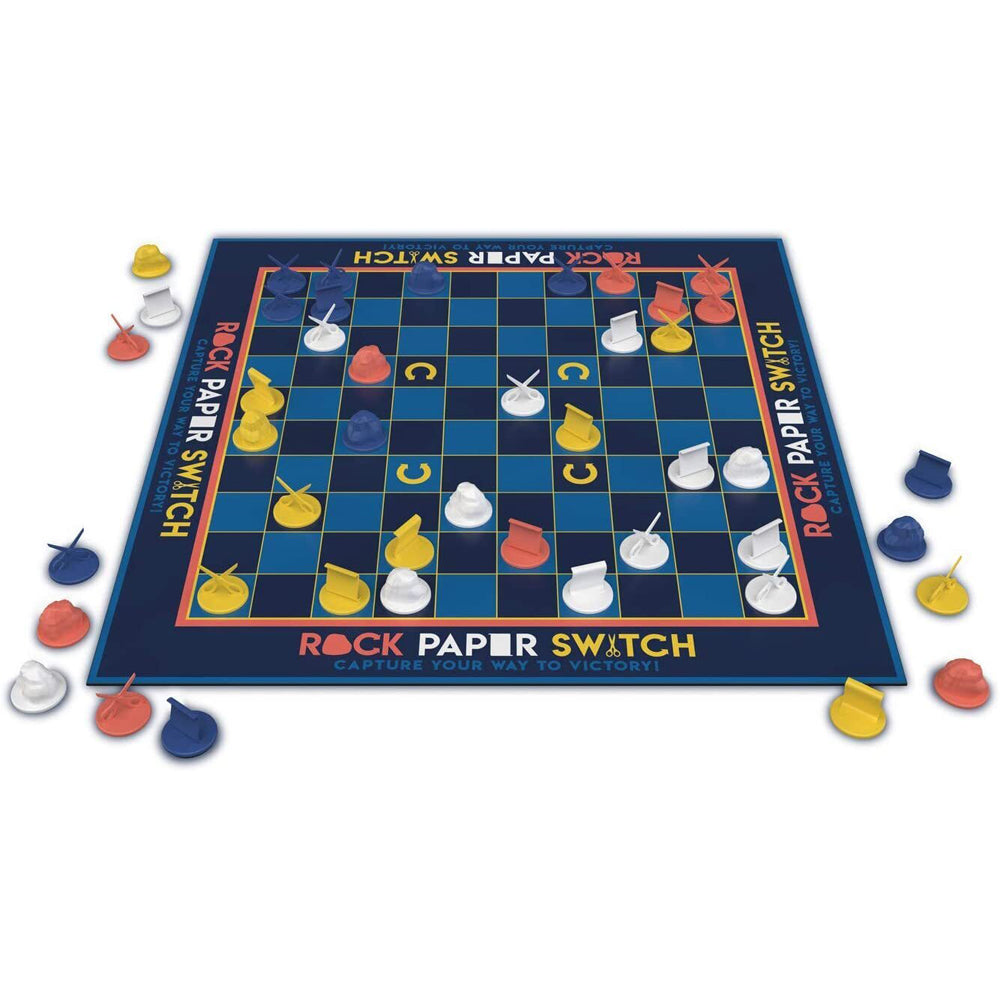 Mindware Rock Paper Switch 2-4 Players Kids/Children Fun Board Game 8y+