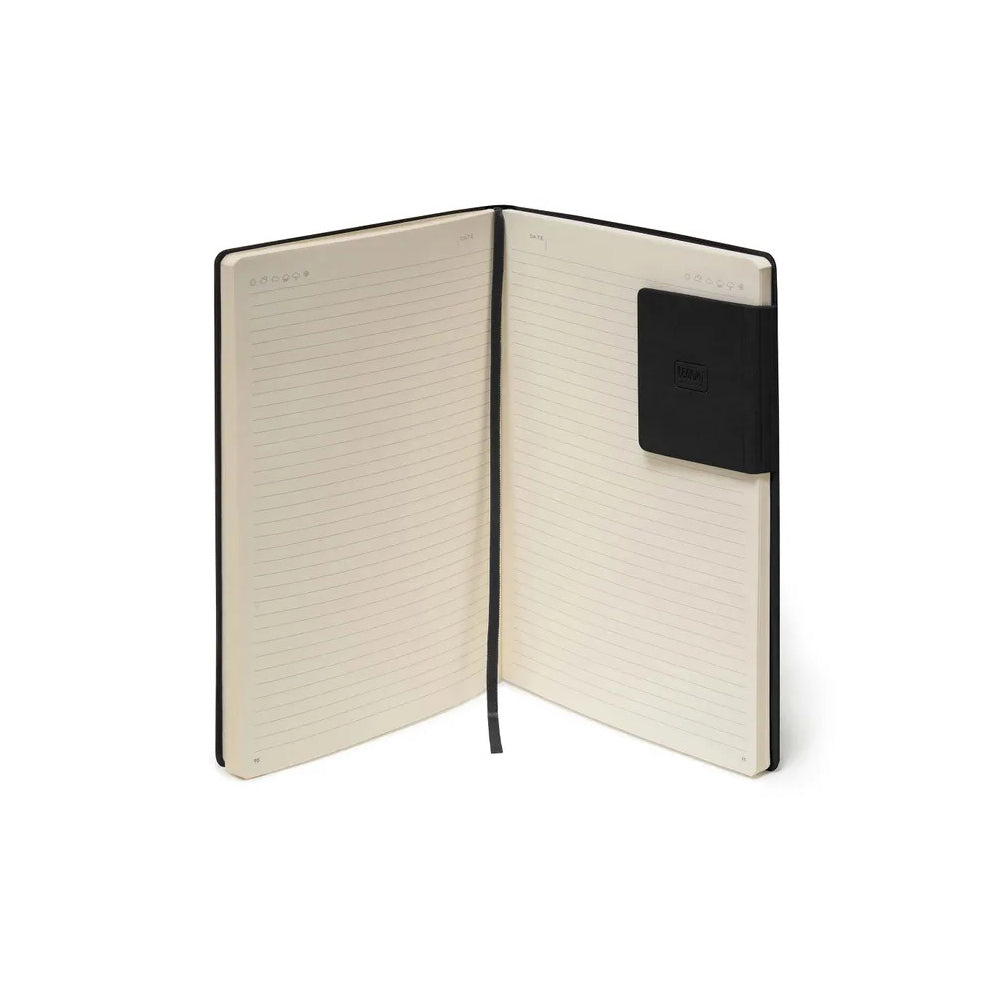 Legami My Notebook Lined Journal Personal Diary - Black