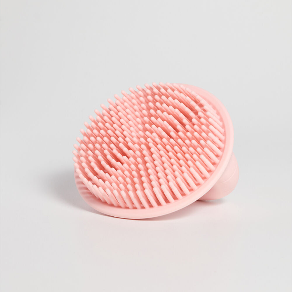 My Pure Silicone Baby/Toddler Bath Brush Blush 0M+