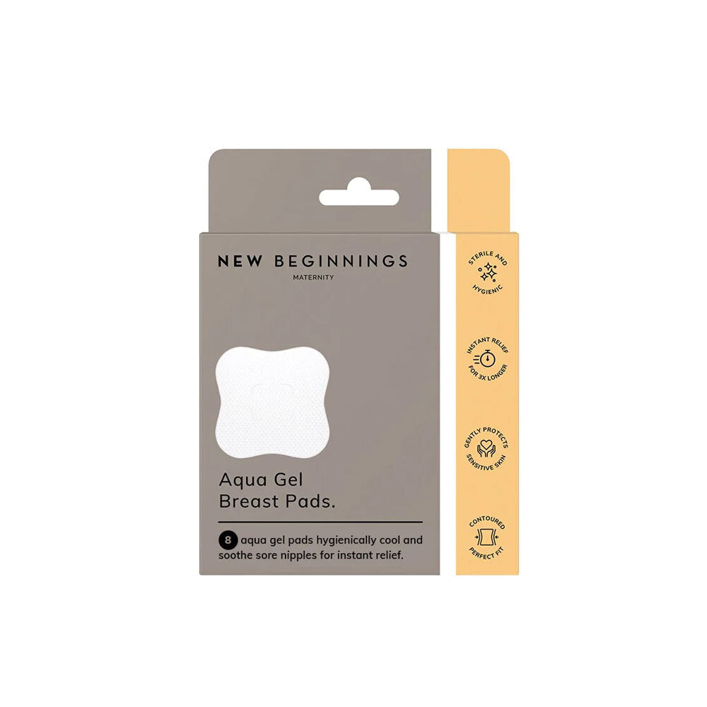 2 x 8pc New Beginings Aqua Gel Breast Pads Matertinity