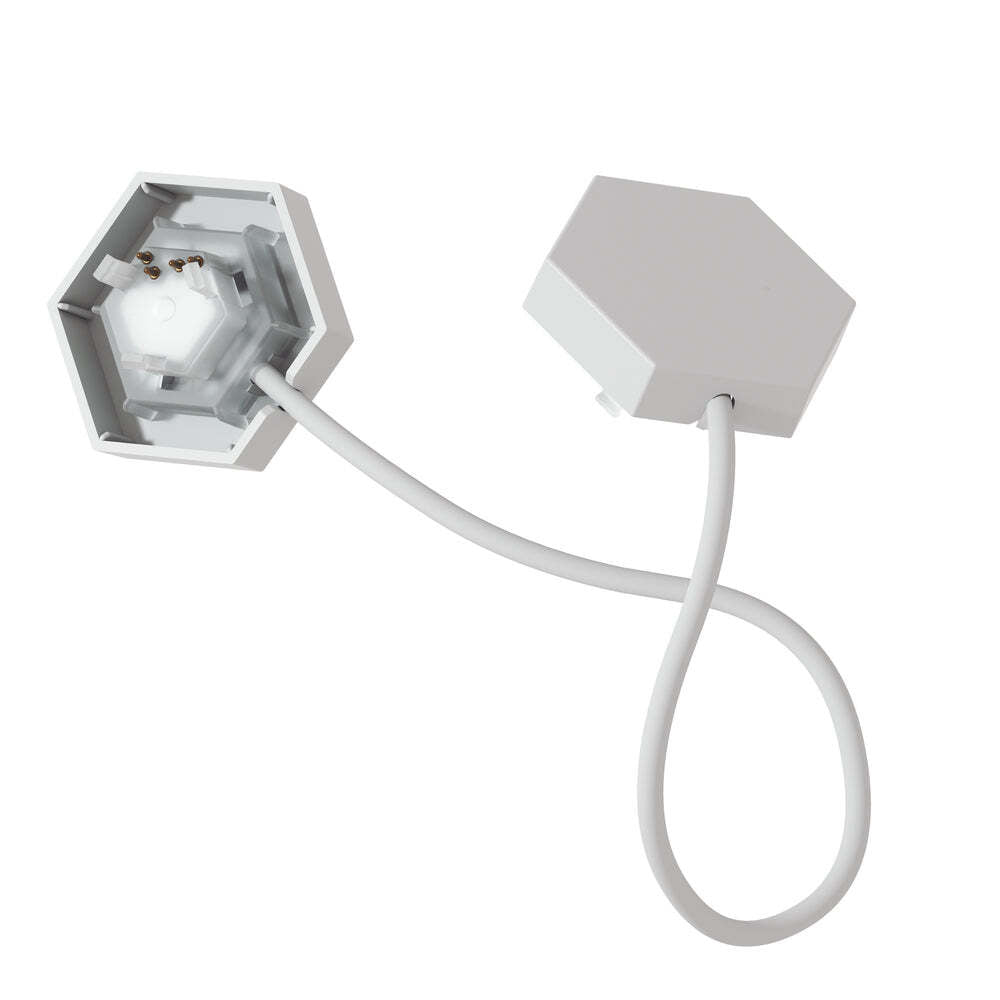 3PK Nanoleaf Lines Modular Backlit Smart LED Light Bars Flex Connectors