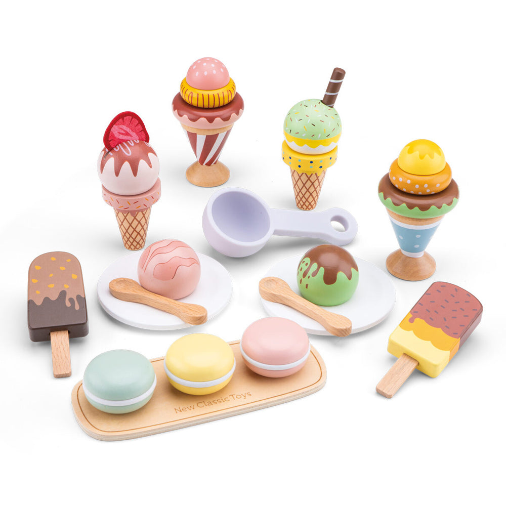 New Classic Toys Kids/Children Stacking Ice Cream Toy Set 3y+