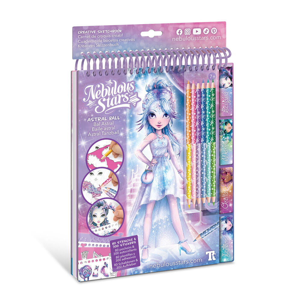 Nebulous Stars Fashion Sketchbook Star Gala Kids/Childrens Craft Toy 7y+