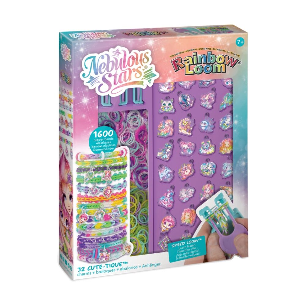 Nebulous Stars Rainbow Loom NS Charm Bracelet Set 32 Cutetique Charms