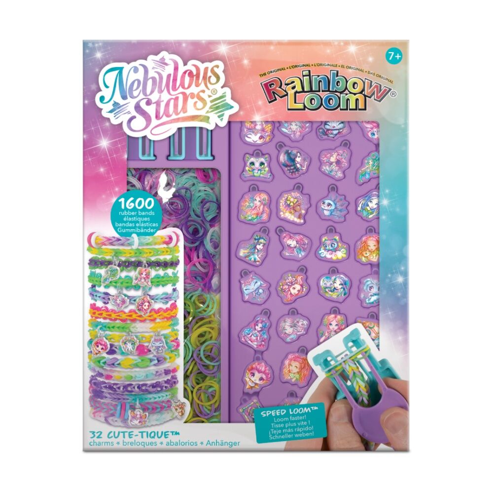 Nebulous Stars Rainbow Loom NS Charm Bracelet Set 32 Cutetique Charms