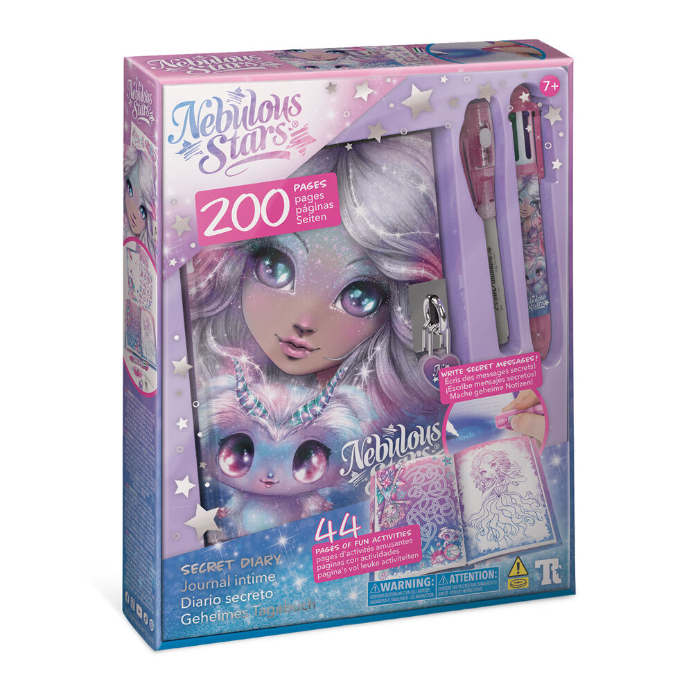 Nebulous Stars Secret Diary Estrelia Activity Book Hardcover 18x14cm 7y+