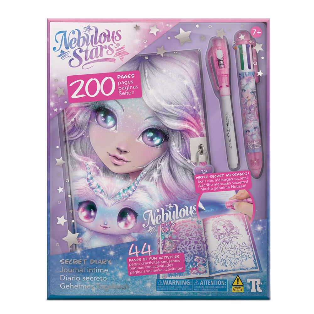 Nebulous Stars Secret Diary Estrelia Activity Book Hardcover 18x14cm 7y+