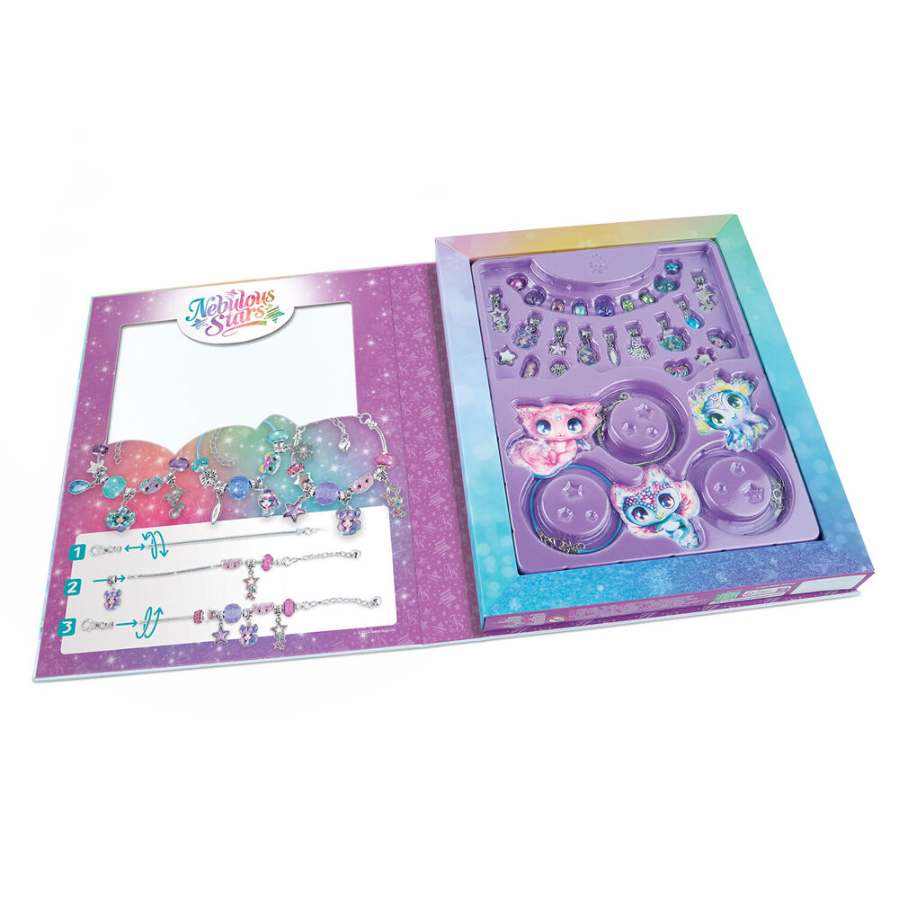 Nebulous Stars Charm DIY Friendship Bracelet Jewelry Set 7y+