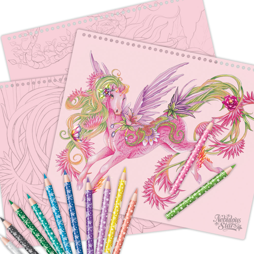 Nebulous Stars Creative Sketchbook Set Forest Large Lilyaz & Viviaz 7y+
