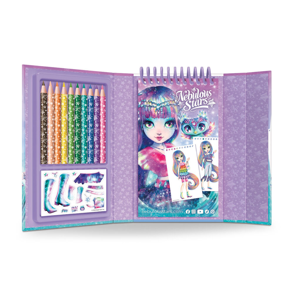 Nebulous Stars Designer To Go Isadora Travel Art Kit 22x16cm 7y+