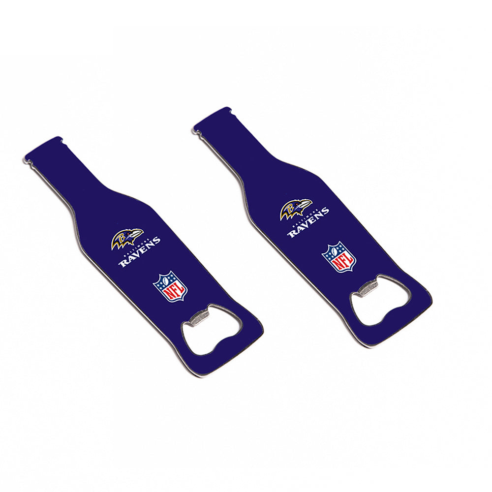 2PK NFL Baltimore Ravens 10cm Beer/Soda Bottle Cap Opener