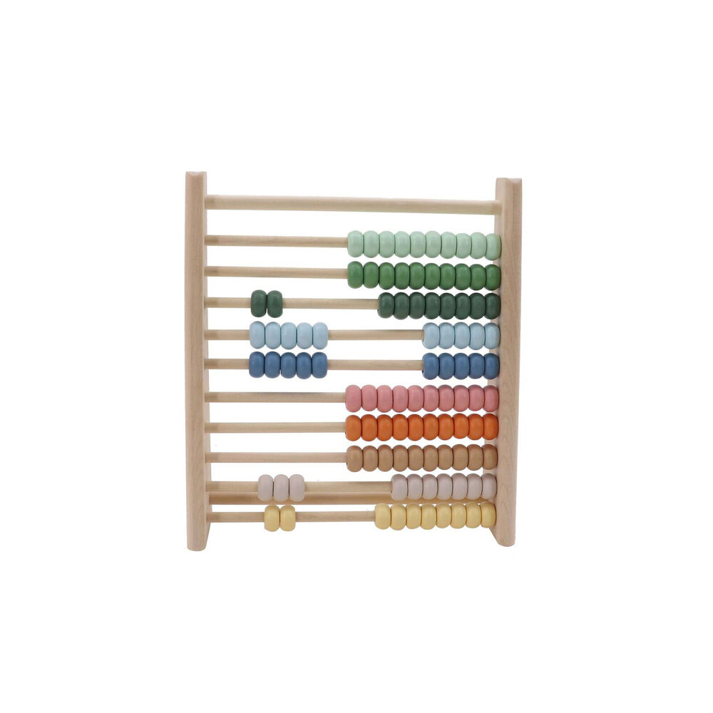 Kaper Kidz 100 Bead Colourful Wooden Kids Abacus 2y+