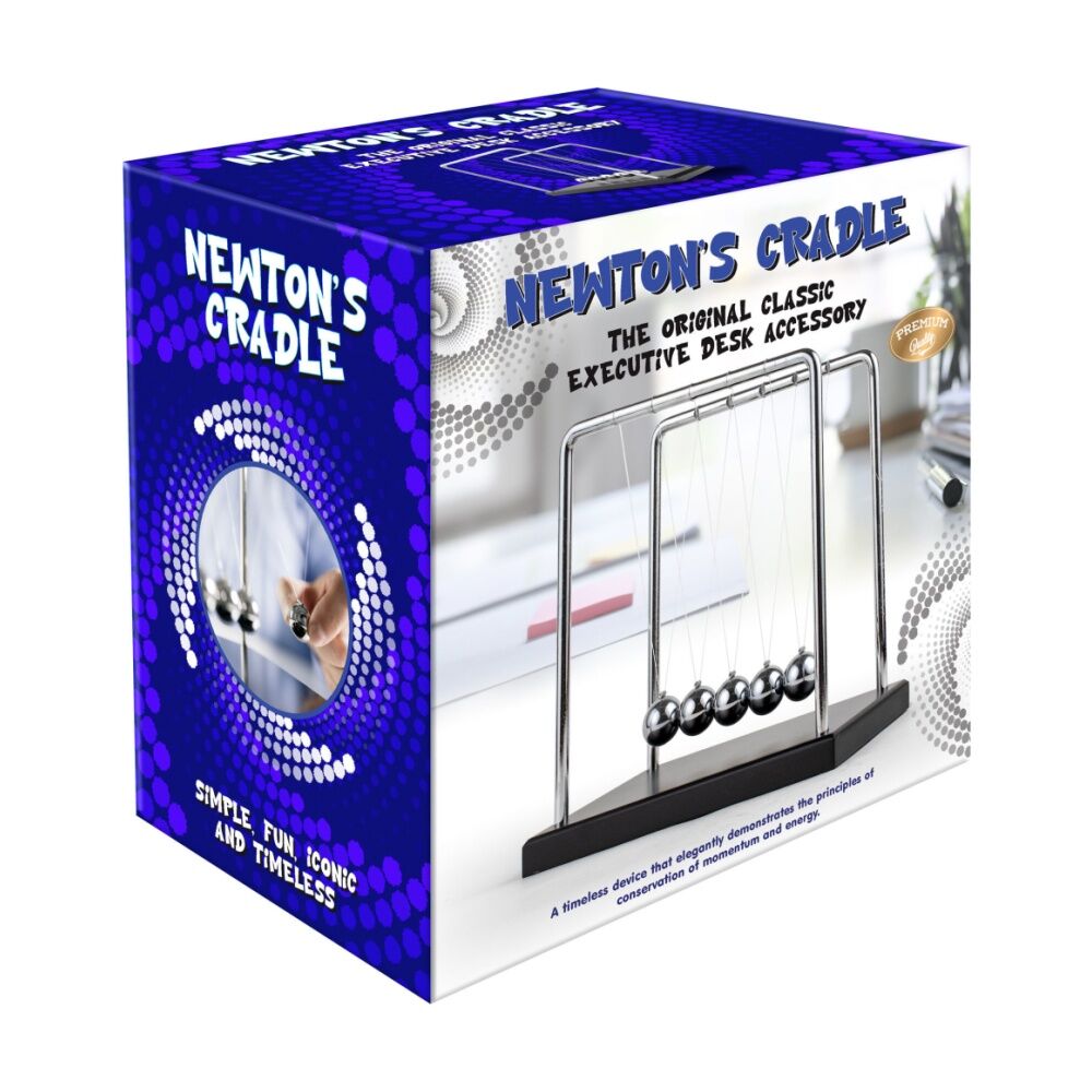 Newtons Cradle Large Physics Pendulum Educational Toy