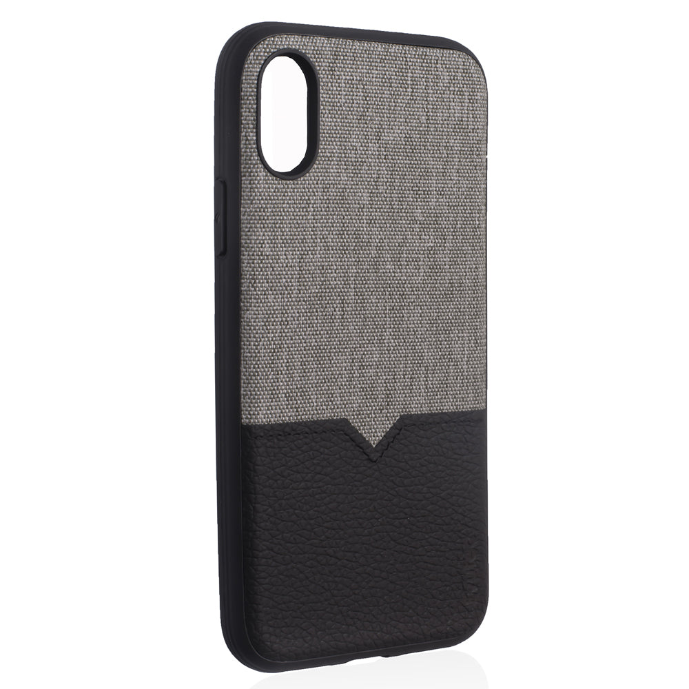 Evutec iPhone X/XS Northill Case W/AFIX Vent Mount - Canvas Black