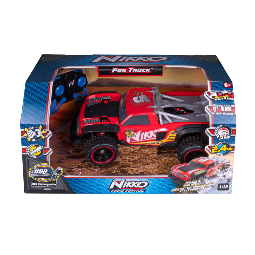 Nikko 33cm RC Kids Remote Control Vehicle Pro Trucks 6y+